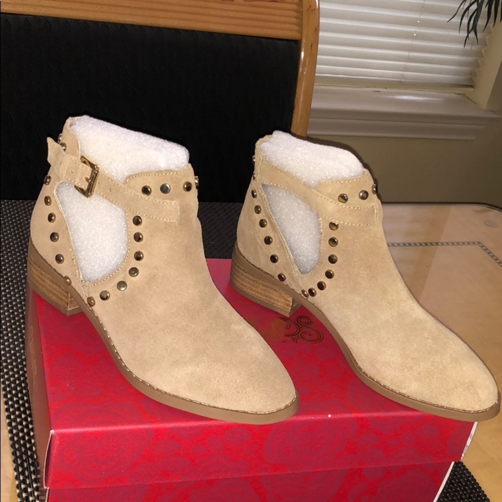 Carlos by Carlos Santana Ankle Boot Sand Sz 6 NiB